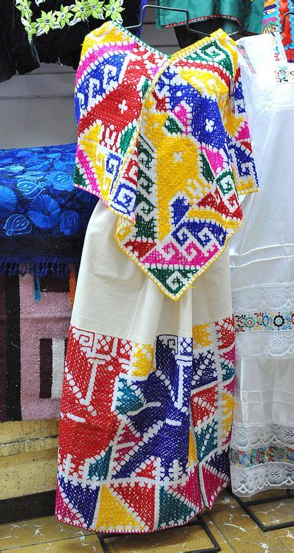 Nahua Traje Hidalgo Mexico Mexican Embroidery Mexican Dresses