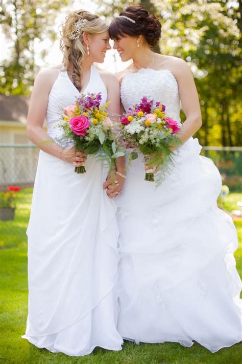 40 beautiful same sex weddings · rock n roll bride