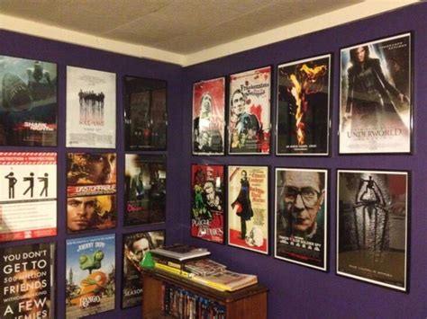 ways  decorate  wall   posters empire movies