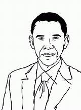 Obama Coloring Barack Pages Printable Kids Websites Popular Deviantart License Coloringhome sketch template