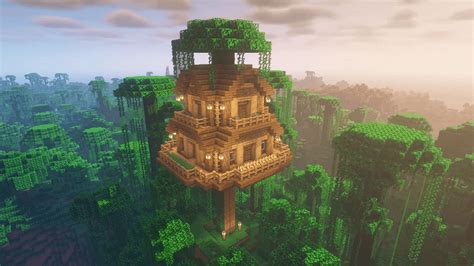 jungle house designs  minecraft  update