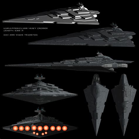 Starship Profile Warhammer Class Heavy Cruiser By Vince T