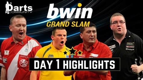 day  grand slam  darts afternoon session highlights results youtube