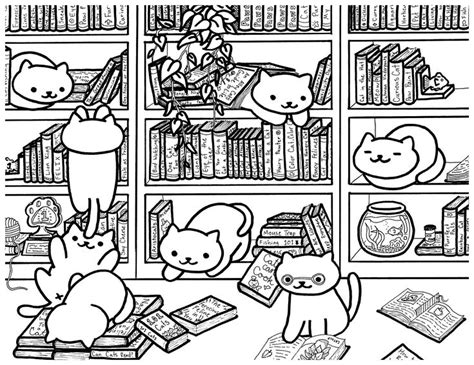 printable library coloring pages  coloringfoldercom coloring