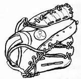 Baseball Drawing Glove Softball Clipart Clip Ball Cliparts Flickr Library Bat Clipartbest Sharing Getdrawings sketch template