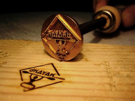 inches branding iron woodburning stamp wood leather