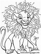 Coloring 743d Flowers Simba Pages Printable sketch template