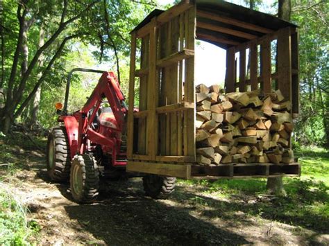 pallet rack idea  firewood firewood outdoor firewood