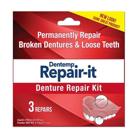 Buy Dentemp D O C Denture Repair Kit Chemist Direct