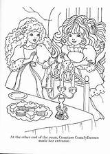 Lady Locks Lovely Coloring Book Pages Choose Board Begining Edited sketch template