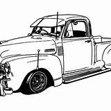 Lowrider Truck Coloring Clipartmag Drawings sketch template
