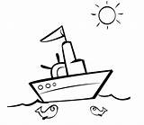 Barco Barcos Transporte Meios Guiainfantil Navegando Soleado Desenhar Navio Uma Niños Ensolarado Num Peixes Infantil Anclas Imagixs Pelautscom Grátis Totalmente sketch template