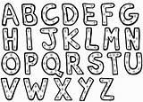 Alphabet Coloring Litery Pages Kolorowanka Block Color Dla Printable Dzieci Do Druku Colouring Letter Alfabeto Templates Da Sheets Learn Salvato sketch template