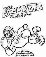 Aquabats Coloring Sheets Template Pages sketch template