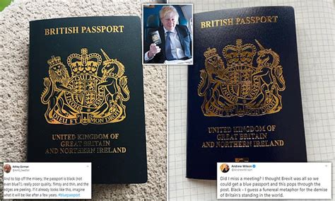 uk s post brexit black passport mocked online for being