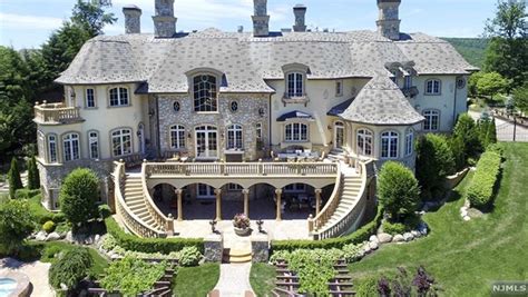 square foot french inspired mansion  mahwah nj homes   rich
