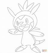 Chespin Coloring Pages Pokemon Greninja Ash Pikachu Supercoloring Drawing Pokémon Template Color Cartoons sketch template