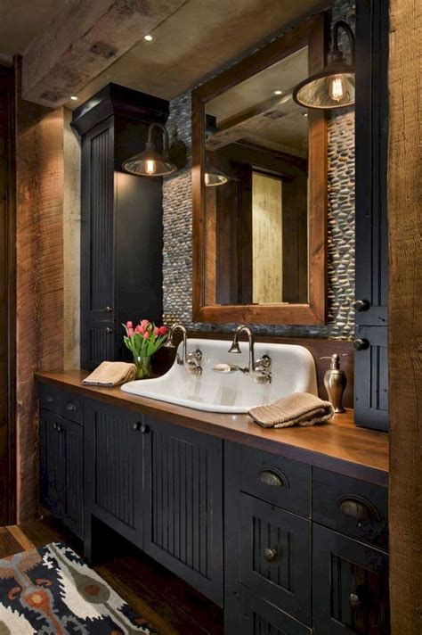 rustic bathroom vanity ideas  designs