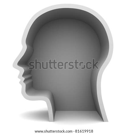 human head profile stock images royalty  images vectors