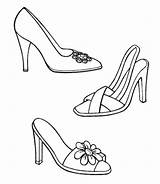Schuhe Ausmalbild Ausmalbilder sketch template