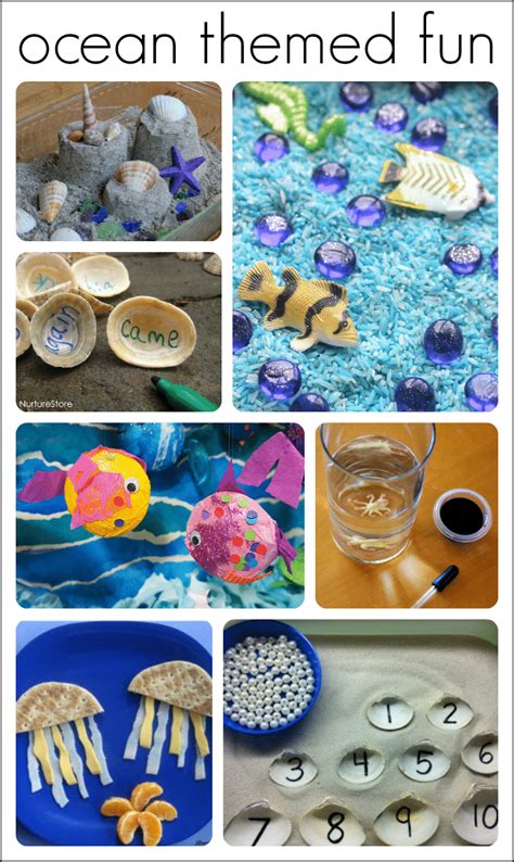 fantastic activities   preschool ocean theme