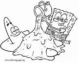 Coloring Spongebob Patrick Pages Colouring Cool Beach Printable Summer Kids sketch template