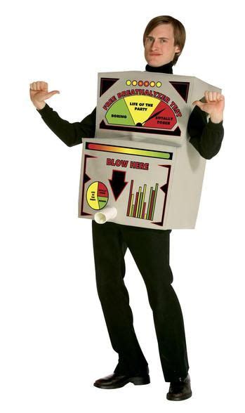 Breathalyzer Costume With Images Funny Adult Halloween Costume