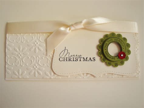 gorgeous gift cardmoney holder cards  su christmas pinterest