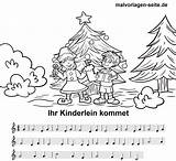 Noten Kommet Kinderlein Kling Klingelingeling Texte Weihnachtslieder Glöckchen Kinderlieder Malvorlagen Weihnachtslied Gloeckchen sketch template