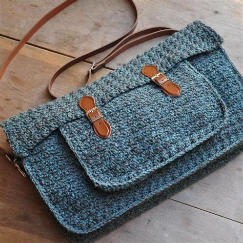 quotidian satchel crochet pattern  hannah cross knitting