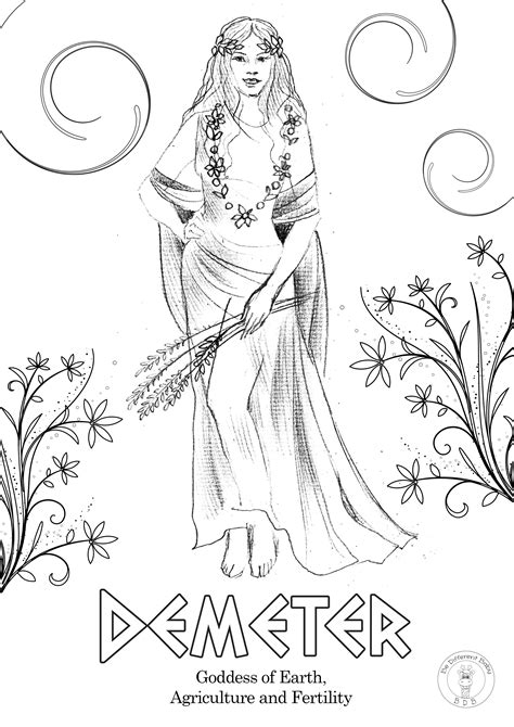greek myths coloring pages
