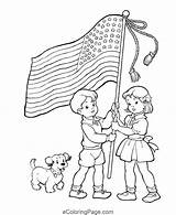 Memorial Coloring Pages Printable Flag Happy American Kids Sheets Printables Bestcoloringpagesforkids Soldier Dog Boy Girl sketch template