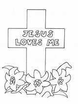 Coloring Pages Cross Catholic Getcolorings sketch template