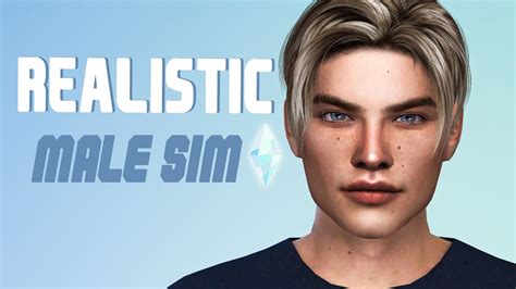 sims  cc realistic skins  male