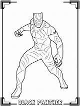 Panther Pantera Negra Colorear Scribblefun Colorear24 Ausmalbild Adulta Coloração Aplicativos Sonora Bruxas Livros Trilha Compartir América Capitán Avenger sketch template