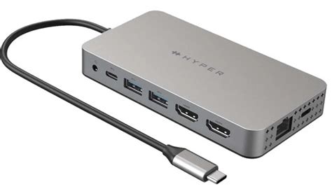 hyper hyperdrive dual  hdmi    docking station voor macbook coolblue voor