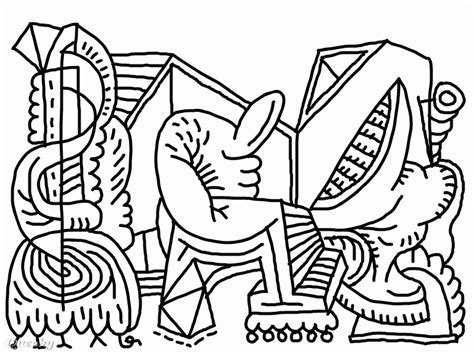abstract coloring pages for adults coloring home