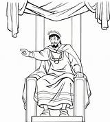 Throne King Drawing Medieval Coloring Pages Bible Color Chair Sketch Queen Drawings David God Vbs Easy Getdrawings Paintingvalley Template Choose sketch template