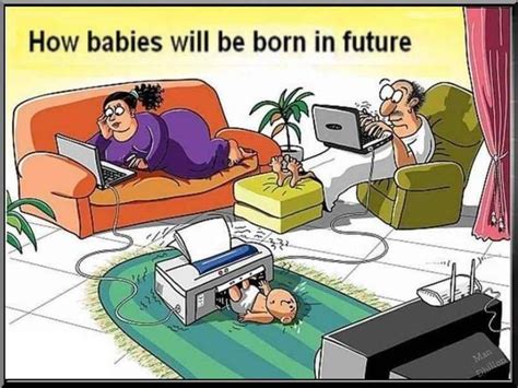 humorous cartoon on how technology is taking over the world cartoons pinterest funny