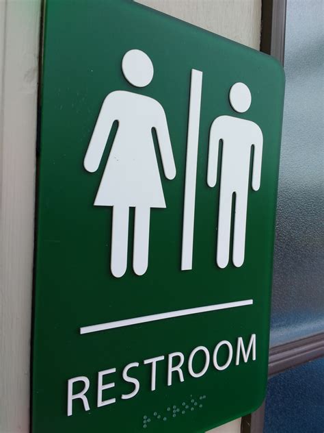 Unisex Restroom Sign Picture Free Photograph Photos Public Domain