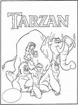 Tarzan Colorir Desenhos Tarzán Colorironline sketch template