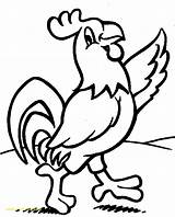 Rooster Coloring Pages Adults Printable Color Getcolorings Print Fresh sketch template