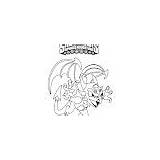 Coloring Pages Cynder sketch template