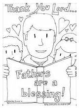 Coloring Father Fathers Pages Printable Crafts sketch template