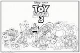 Coloring Toy Story Pages Characters Kids Printable Woody Buzz Print Rex Color Lightyear Hamm Zigzag Jessy Disney Sheet Online Bullseye sketch template