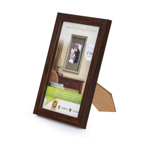 brown photo frame  stand size    inches gk vale