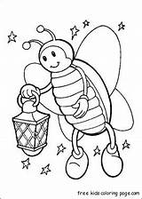 Firefly Coloring Printable Pages Getcolorings Getdrawings sketch template