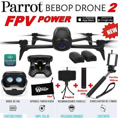 drone parrot bebop  fpv