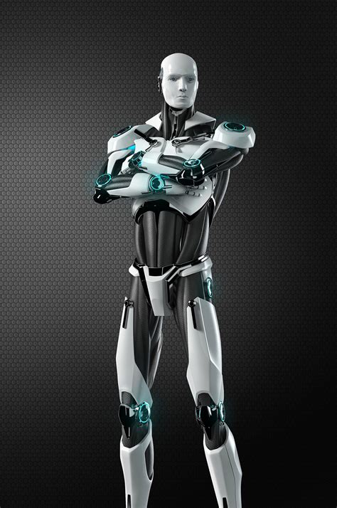 Eset Robot 3d Model On Behance