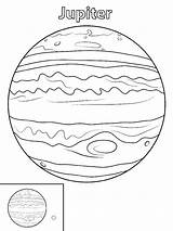 Para Colorear Planeta Coloring Pages Jupiter Páginas Dibujo Artículo Coloringstar sketch template